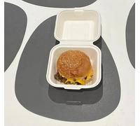 Hey Biota, Biodegradable Sugarcane Takeaway Box 6 x 6inch Pack of 50