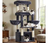Hey-brother Cat Tree Tower with Extra Large Platform, Big Condo, MPJ070G