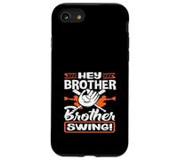 Hey Brother Swing Baseball Batter Catcher Quote Case for iPhone SE (2020) / 7/8