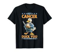 Hey Cancer Duck You You Ducking Duck Survivor Fight T-Shirt