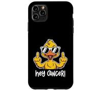 Hey Cancer F U Sunglasses Duck Flipping The Bird F ck Cancer Case for iPhone 11 Pro Max