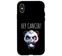 Hey Cancer FU Chemo Warrior Cancer Sucks Awareness Case for iPhone X/XS