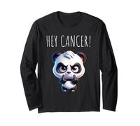 Hey Cancer FU Chemo Warrior Cancer Sucks Awareness Long Sleeve T-Shirt