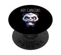 Hey Cancer FU Chemo Warrior Cancer Sucks Awareness PopSockets Adhesive PopGrip