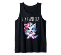 Hey Cancer FU Chemo Warrior Cancer Sucks Awareness Tank Top