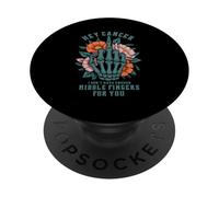 Hey Cancer I Don't Have Enough M ddle Fingers For You Adult PopSockets Adhesive PopGrip