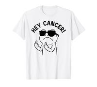 Hey Cancer Warrior Cancer Awareness Month Fighter Frog Value Graphic T-Shirt