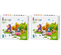 Hey Clay Air-Dry Clay - Animals (Pack of 2)