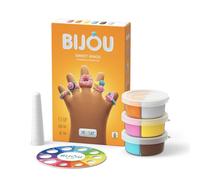 HEY CLAY Bijou - Clay Kit for Accessories Creation - Air Dry Clay with Tools and Fun Interactive App for Kids 3+ (Sweet Rings)
