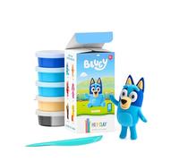 HEY CLAY Bluey & Friends Characters Set, 5 Cans of Air Dry Clay with Interactive Instructions (Bluey)