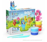 Hey Clay Bluey & Friends Clay Figure Making Set - 15 Can