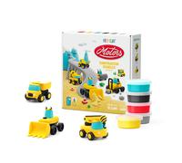 Hey Clay Construction Vehicles 12 Can Set