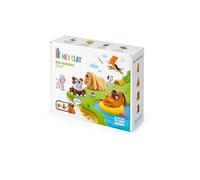 HEY CLAY Dog Buddies, 15 cans - Air Dry Clay kit for Kids Age 3+ - Creative Set for Sculpting