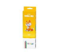 HEY CLAY Dog Story - Air-Dry Clay Kit 3 Cans for Kids 3+ (Shiba Inu)