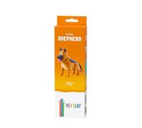 HEY CLAY Dog Story - Air-Dry Clay Kit for Kids - Creative Set Age 3+ (Shepherd, Series Dog Story, 3 cans)
