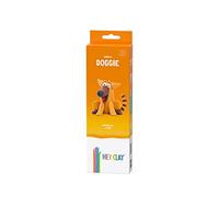 Hey Clay Doggie Modelling Clay Small Set Dog Modelling Clay for Children in a Small Pack of 1 with 3 Colours, Trusted Dog Character Set, with Interactive App, Non-Toxic