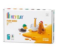 Hey Clay Farm Birds 6 Can Set Hey Clay Multicolor
