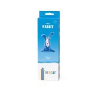 Hey Clay Rabbit - Colourful Modeling Kids - Air Dry Clay 3 cans with Fun Interactive Instructions App