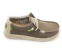 Breathable and durable casual moccasin- male- Hey Dude- Laced Shoes- Green- 10 UK- Shoes 10 UK