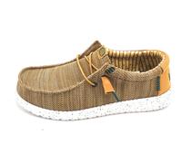 Hey Dude 41898 Lace-Up Fabric Multicolor Brown Casual Shoes EU 40