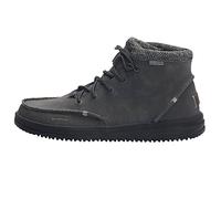 Hey Dude Bradley - Men's Boots - Colour Granite - Moccasin Style - Lightweight Comfort - Eco-Sustainable Leather - Memory Foam Insole - Size UK 14