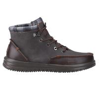 HEYDUDE - Men's Bradley Classic Boot Shoes, Brown, 11 UK
