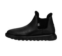 Hey Dude Branson Craft Leather Urban Shoes ManBlack Black, 9 UK, (40187-001)