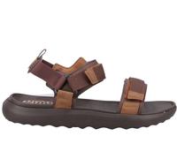 Hey Dude Carson Sandal Men's | Slip On Shoes | Brown/Brown | UK Size 12