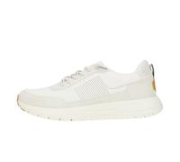 Hey Dude Dude Perfect X Sirocco Alta | Men’s Shoes | Men's Slip-on Loafers | Comfortable & Light-Weight, Light Grey/White, 6 UK