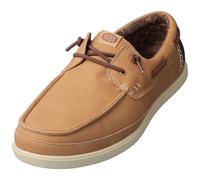 HEYDUDE Mens Harbor Lo ClassicLoafer, Bone Brown/Multi, 13.5 UK