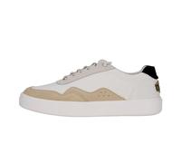 Hey Dude Hudson Canvas Trainer White/Grey UK 10