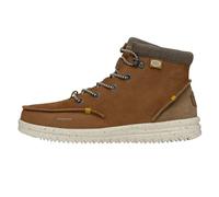 Hey Dude Men's Bradley Boot Leather Fashion, Cognac, 9 UK