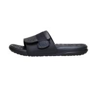 Hey Dude Mens Rubber Slide Sandals Wave Alt Slide, Black, EU 46