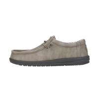 Hey Dude Men's Wally Classic Sneaker, Grey, 13