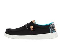 Hey Dude Men's Wally H2o Moccasin, Black Tropical, 10 UK