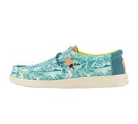 Hey Dude Men's Wally H2o Moccasin, Blue Tropical, 11.5 UK