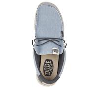 HEYDUDE - Wally Coastline Jute, Men Slip-On shoes, Silver, M7