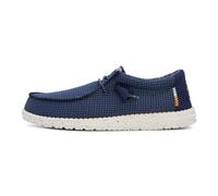 Hey Dude Men's Wally Sport Mesh Moccasin, Navy, 11 UK