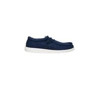 HEY DUDE Men's Wally Stretch Canvas Navy | Size: 10 HEY DUDE Navy 10