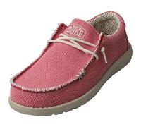 Hey Dude Vally Braided Mens Loafer Shoes in Pompeian Red - 10 UK