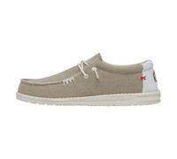 Hey Dude Wally Braided Men Slip On Moccasin HD.40003 Off White
