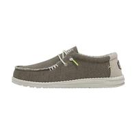 Hey Dude Wally Braided Boat Shoes Green EU 44 Men