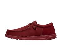 Hey Dude Wally Braided - Mens Shoes - Pompeian Red - Size UK 10