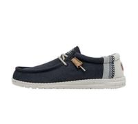 Hey Dude Wally Break Stitch - Men's Shoes - Navy - Size EU 40, navy, 8 UK