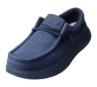 Hey Dude Wally Comf Mens Loafer Shoes in Navy - 10 UK