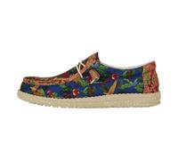 Hey Dude Wally Margaritaville | Men’s Shoes | Men's Slip-on Loafers | Comfortable & Light-Weight, Multi, 7 UK