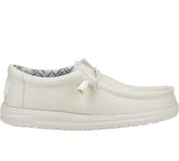 Hey Dude Wally Men's Shoes Men's | Slip On Shoes | Stone White | UK Size 12