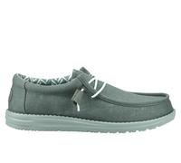 Hey Dude Wally Men's Shoes Men's Trainers, Size 9 In Duck Green/Iceberg Green