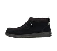 Hey Dude Wally Mid Grip R Warmth | Elastic Laces, Removable Foam Insole, Lightweight Flexible Outsole, PU Synthetic Heel, Relaxed Fit Construction