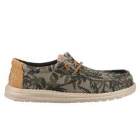 Hey Dude Wally Palm Jute Mens Shoes - Green - Size UK 12